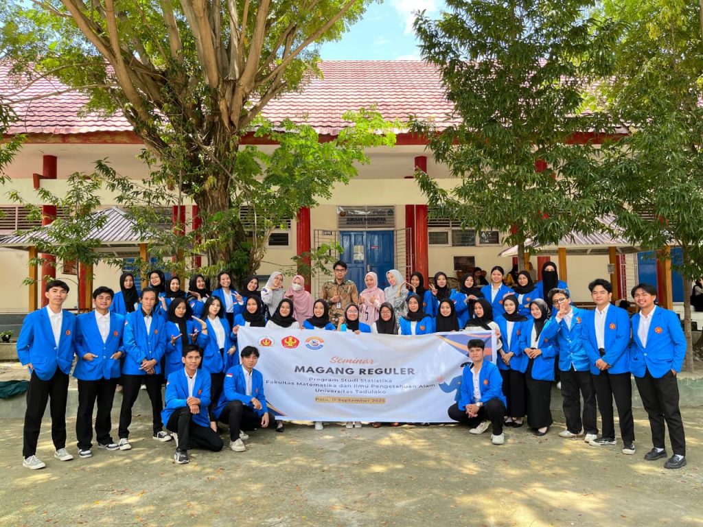 Mahasiswa Statistika Universitas Tadulako Gelar Seminar Magang Reguler