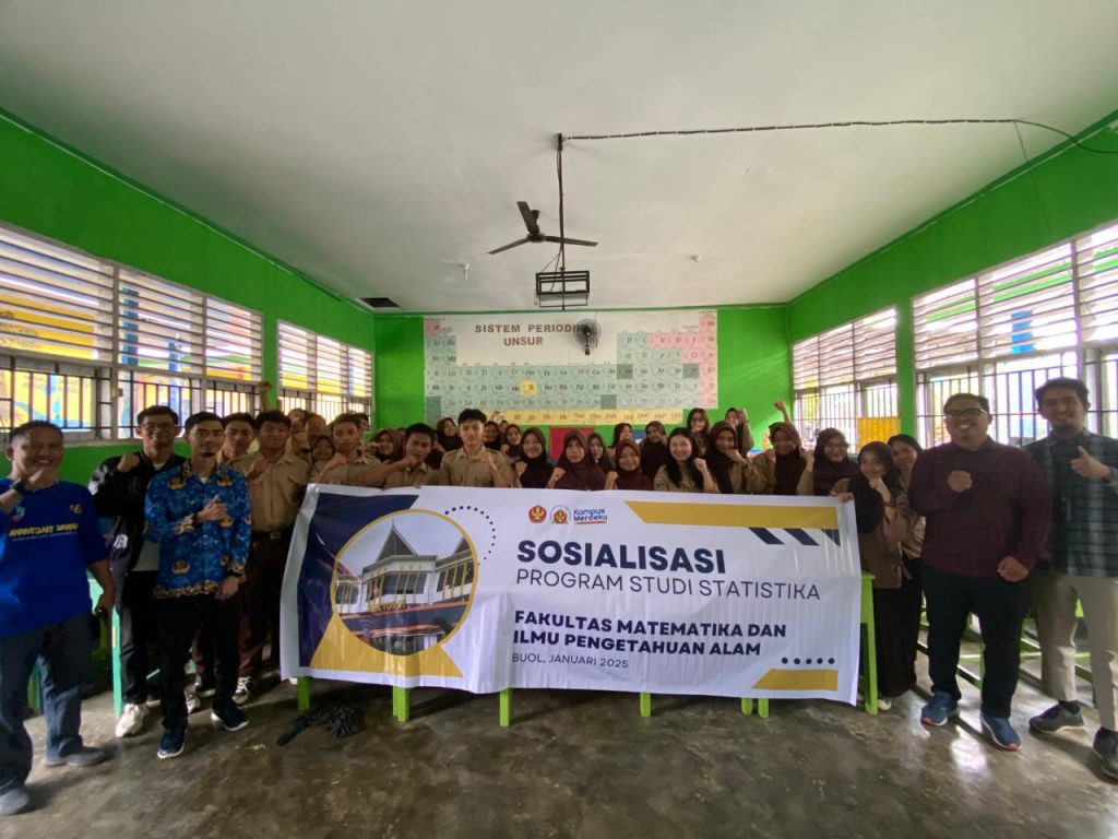 “Mengenalkan Statistika: Program Studi Statistika Sambangi Kabupaten Buol”