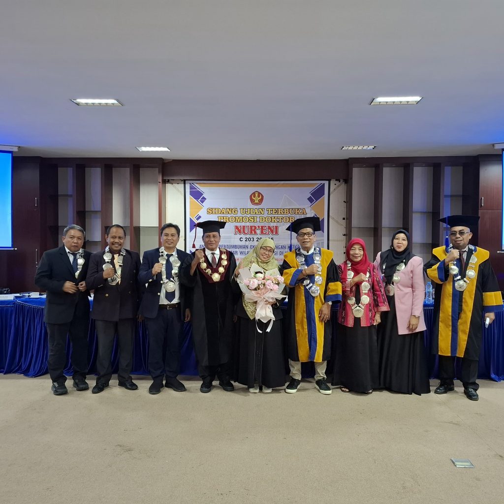 Ibu Nur’eni, Dosen Prodi Statistika Raih Gelar Doktor Ilmu Ekonomi